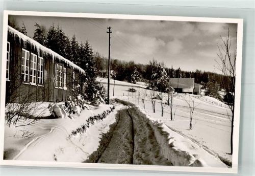 Poppenhausen Schule Schwarzerden Winter