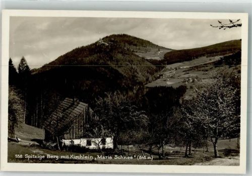 Wölfelsgrund Kirche Maria Schnee Spitzige Berg