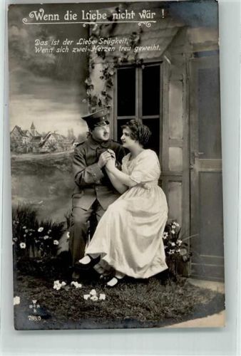 1918 Wenn die Liebe nicht wär Frau Uniform WBSS 788/5