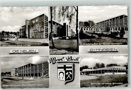 Marl 1962 Die neuen Gymnasien
