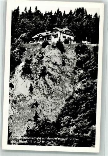 Herrgottschnitzerhaus - Hüttenstempel Wandeck