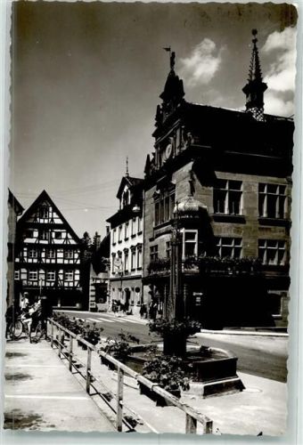 Meßkirch Ort handschriftlich Foto Original aus Archiv eines Ansichtskartenverlags