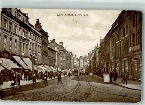 Liverpool Lord Street Straßenbahn