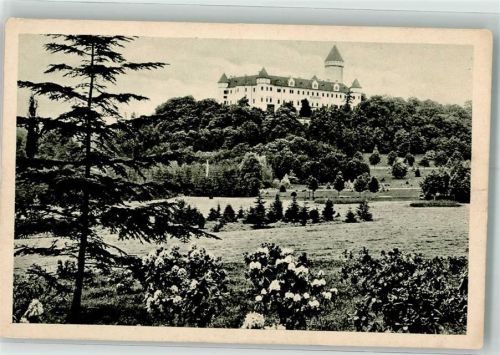 Benesov Beneschau Foto AK Schloss Konopište
