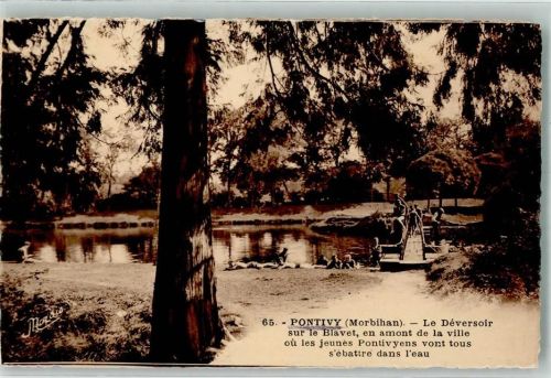 Pontivy 1942 Schwimmbad
