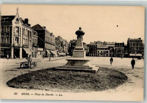 Mers-les-Bains Denkmal Place du Marché