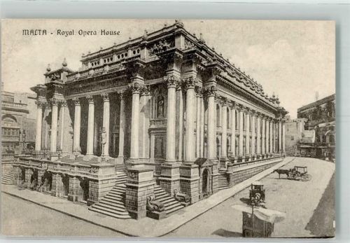 Valletta Royal Opera House Oldtimer Kutsche