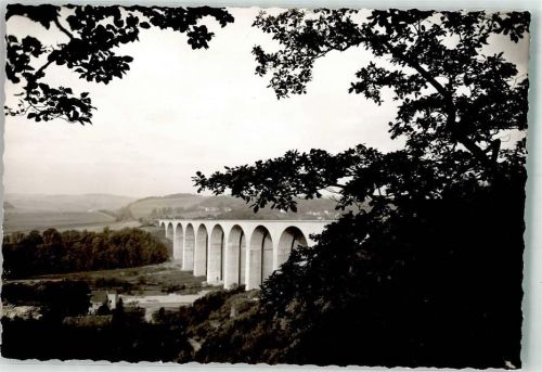 Neustadt Foto Original aus Archiv eines Ansichtskartenverlags Wiedtalbrücke Ort handschriftlich