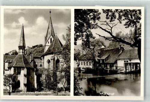 Blaubeuren Kirche Klosterbauten Am Blautopf