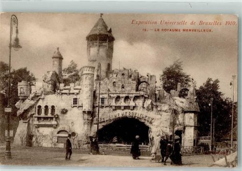 Brüssel 1910 Ausstellung 1910 Le Royaume Merbeilleux