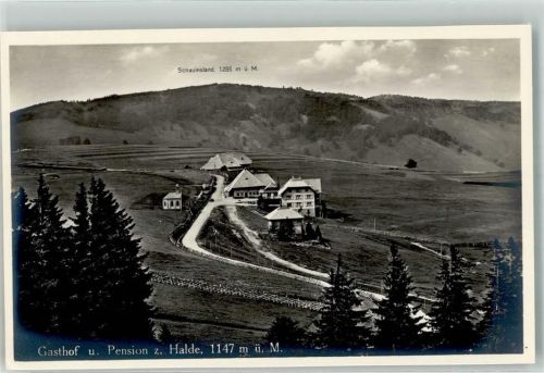 Oberried Gasthaus Pension zur Halde mit Schauinsland