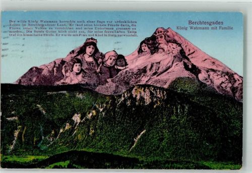 Berchtesgaden Familie Watzmann Spruch