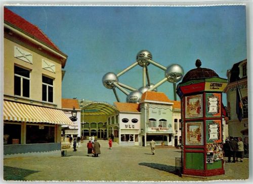 Brüssel 1958 Ausstellung 1958 Denkmal Atomium