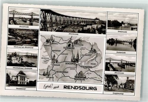 Rendsburg Hochbrücke Hafen Jungfernstieg Umgebungskarte