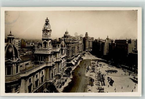 Valencia 1944 Plaza del Caudillo