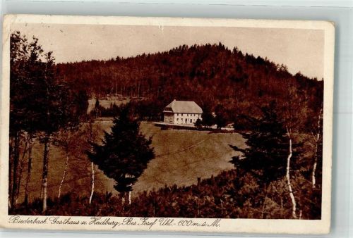 Biederbach Gasthaus z.Heidburg Foto AK
