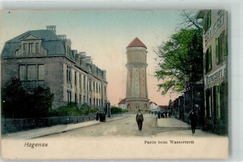 Haguenau Wasserturm Gasthaus Brauerei