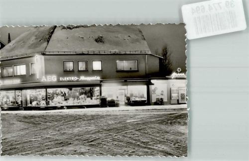 Erndtebrück Foto Original aus Archiv eines Ansichtskartenverlags Winter Ort handschriftlich