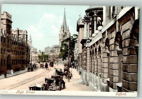 Oxford High Street Pferdestraßenbahn