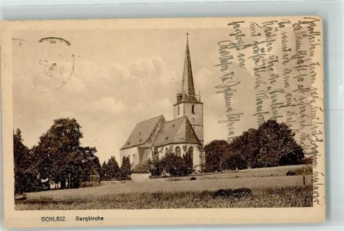 Schleiz 1919 Kirche