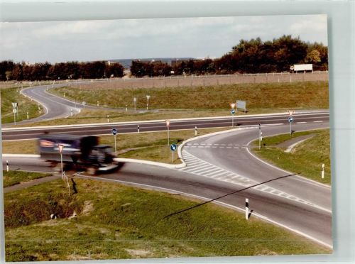 24619 W2351 Bornhöved FOTO KEINE AK LKW Umgehungsstrasse Ort handschriftlich Foto Original aus Archiv eines Ansichtskartenverlags