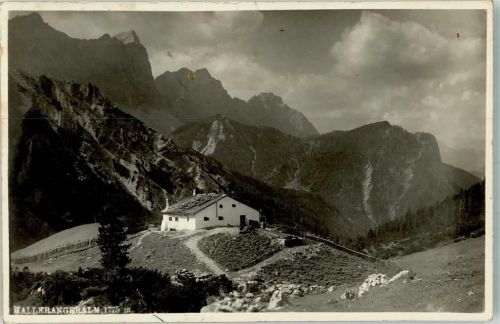 Absam 1930 Hüttenstempel Hallerangeralm