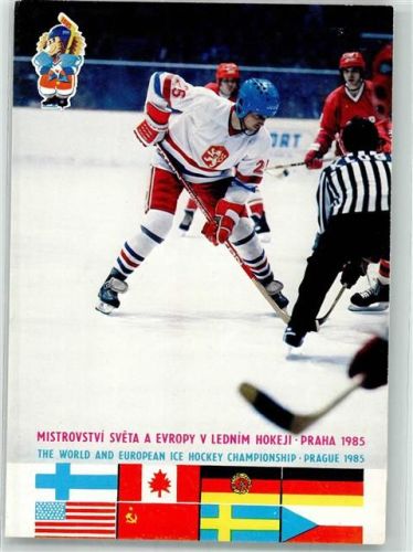 Prag 1985 The World and European Ice Hockey Championship