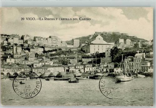 Vigo 1923 Hafen