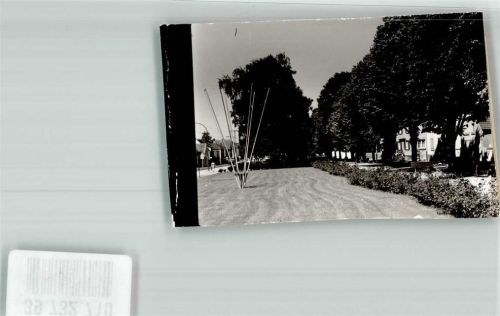 Griesheim Parkanlage Foto Original aus Archiv eines Ansichtskartenverlags Ort handschriftlich