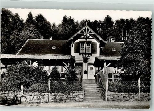 Oberhaslach 1959 Maison Forstiere Forsthaus