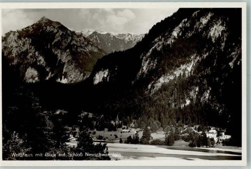 Hohenschwangau Weisshaus Schloss Neuschwanstein
