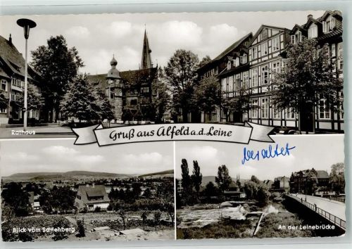 Alfeld Rathaus Leinebrücke