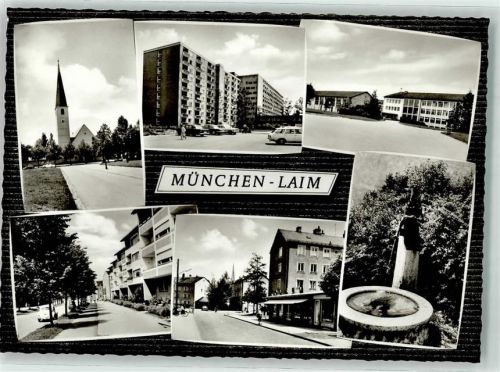 Laim Kirche Geschäft Denkmal Brunnen
