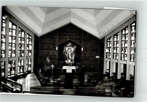 Tirschenreuth Inneres der Neuen St. Peter-Kirche Foto Original aus Archiv eines Ansichtskartenverlags Ort handschriftlich