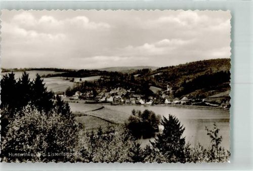 Hunswinkel Listertalsperre