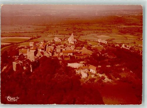 La Chapelle-sous-Brancion Fliegeraufnahme