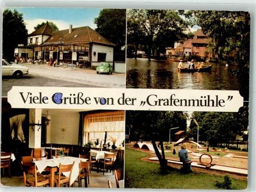 Kirchhellen Gasthaus Grafenmühle Minigolf VW Käfer