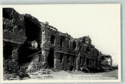 Ypres Ruinen WK I Kaserne WK I