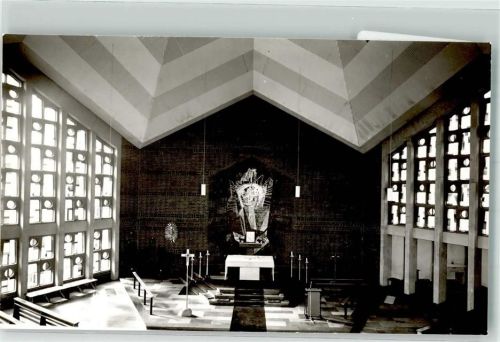 Tirschenreuth Inneres der Klosterkirche St. Peter Foto Original aus Archiv eines Ansichtskartenverlags Ort handschriftlich