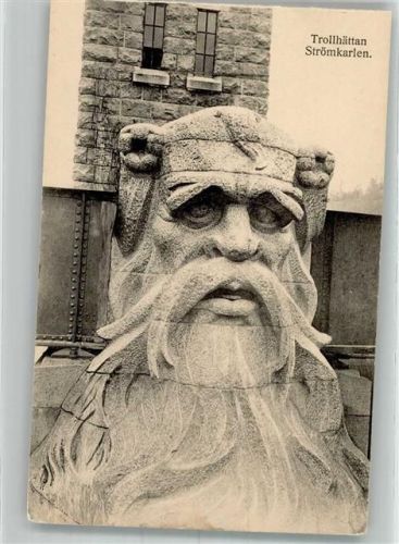 Trollhättan Denkmal Strömkarlen