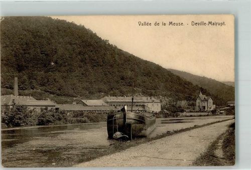 Deville Vallée de la Meuse Frachtschiff