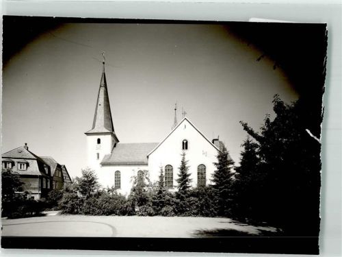 59872 W5778 Freienohl , Sauerl FOTO KEINE AK Pfarrkirche St. Nikolaus Foto Original aus Archiv eines Ansichtskartenverlags Ort handschriftlich