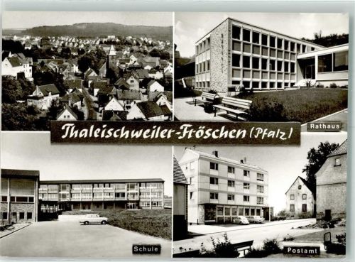 Thaleischweiler-Fröschen Rathaus Postamt Schule VW Käfer
