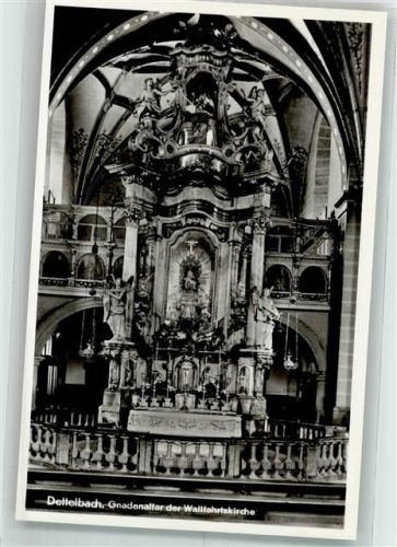 Dettelbach Gnadenaltar der Wallfahrtskirche