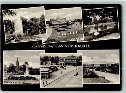 44575 W4620 Castrop-Rauxel - Engelsburgplatz Bahnhof Rauxel Schwimmbad