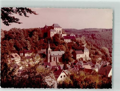 Blankenheim Burg Ort handschrfitlich Foto Original aus Archiv eines Ansichtskartenverlags