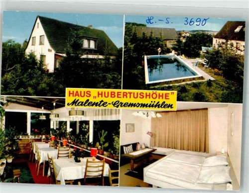 Bad Malente-Gremsmühlen Pension Haus Hubertushöhe mit Schwimmbad Goldenbergredder 16