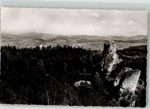 Viechtach Felsformation Großer Pfahl oberhalb des Ortes Verlag Kratzer