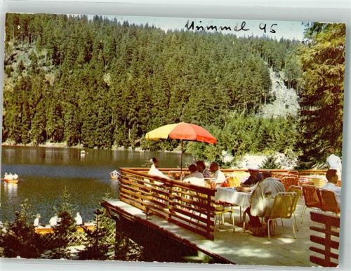 Seebach Außengastronomie Berghotel Mummelsee