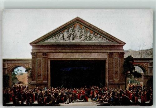 Einzug in Jerusalem Serie V Nr. 26 Uvachrom